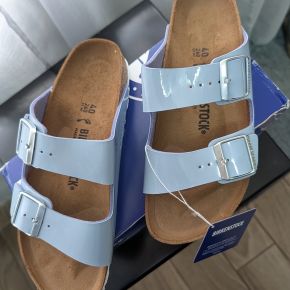 Birkenstock Light Blue Sandals - Picture 2 of 9